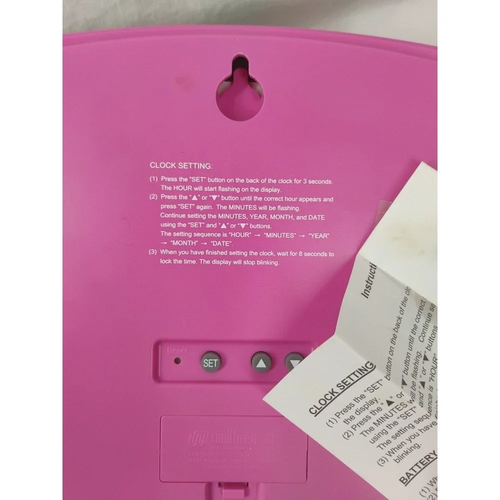 Prevacid Lansoprazole Digital Clock Drug Rep Pharmaceutical Advertising Working